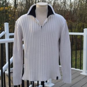 Lot of 2 Nautica Jeans Co quarter-zip sweaters XXL